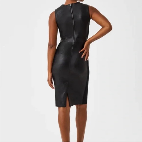 COPY - Spanx leather-like dress 
luxe NWT Medium - Picture 3 of 11